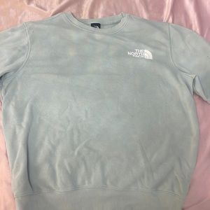 BLUE NORTH FACE SWEATSHIRT